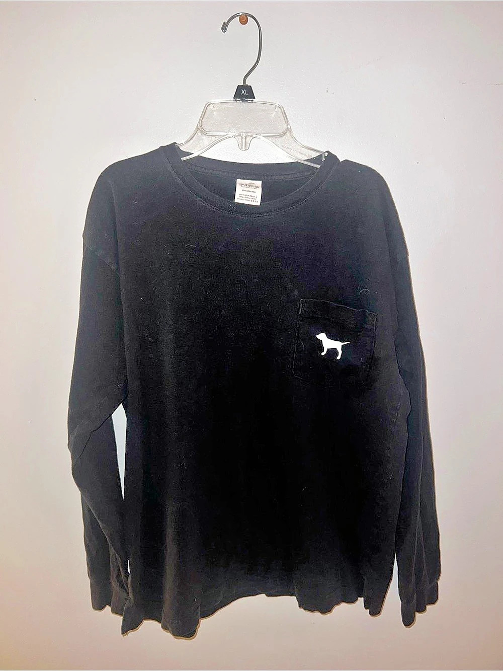 Victoria's Secret PINK Black Long-Sleeve Top & Leggings